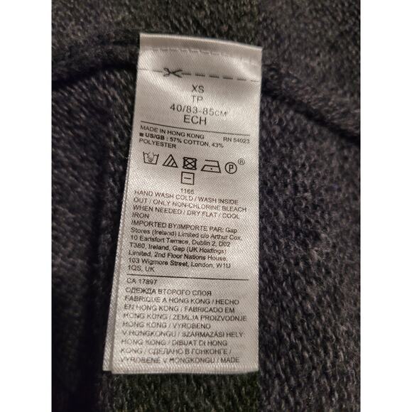 Banana Republic - XXS Women's Mock Neck Grey Sweater - Picture 9 of 9